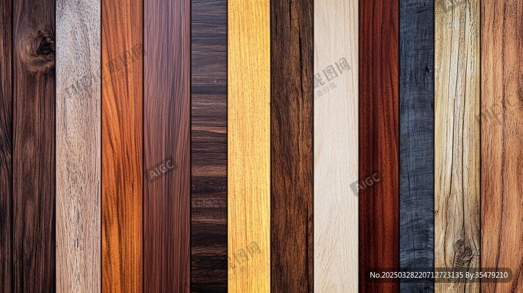 多样木材纹理展示