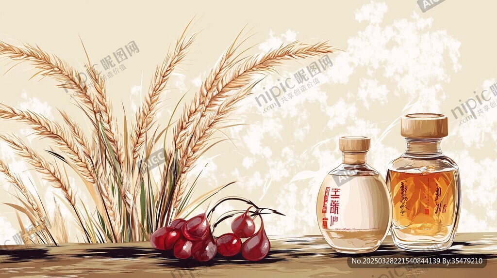 麦香前的美酒与鲜果