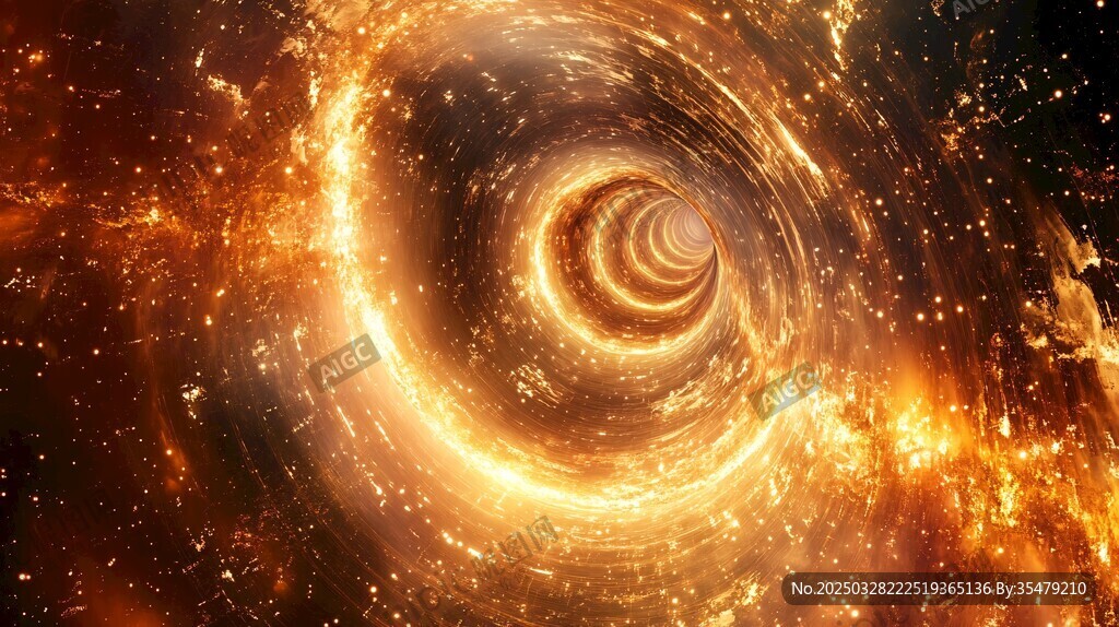宇宙漩涡壮丽景象