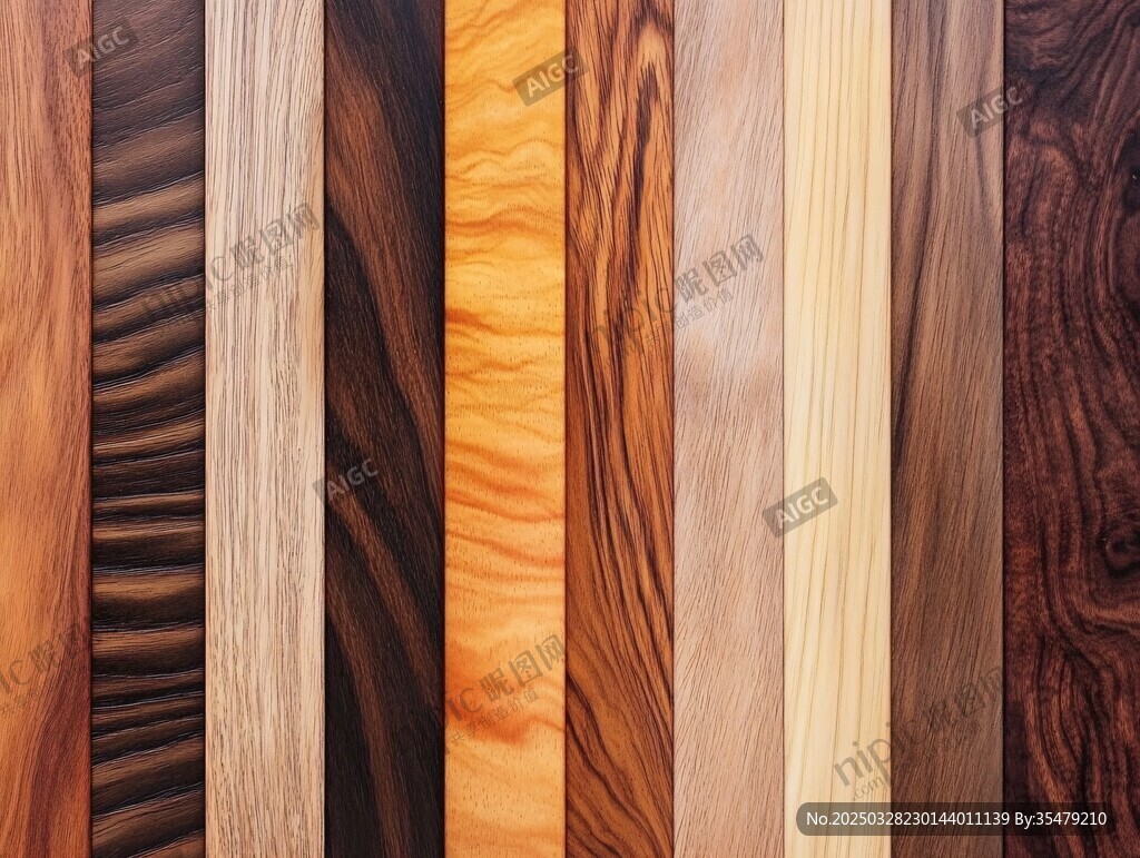 多样木材纹理展示