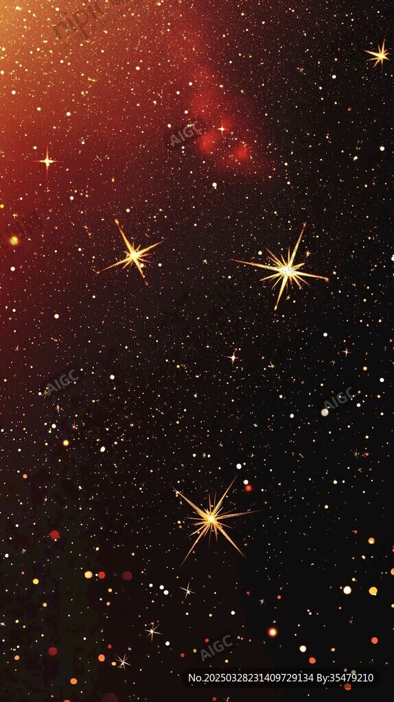 梦幻星空背景图