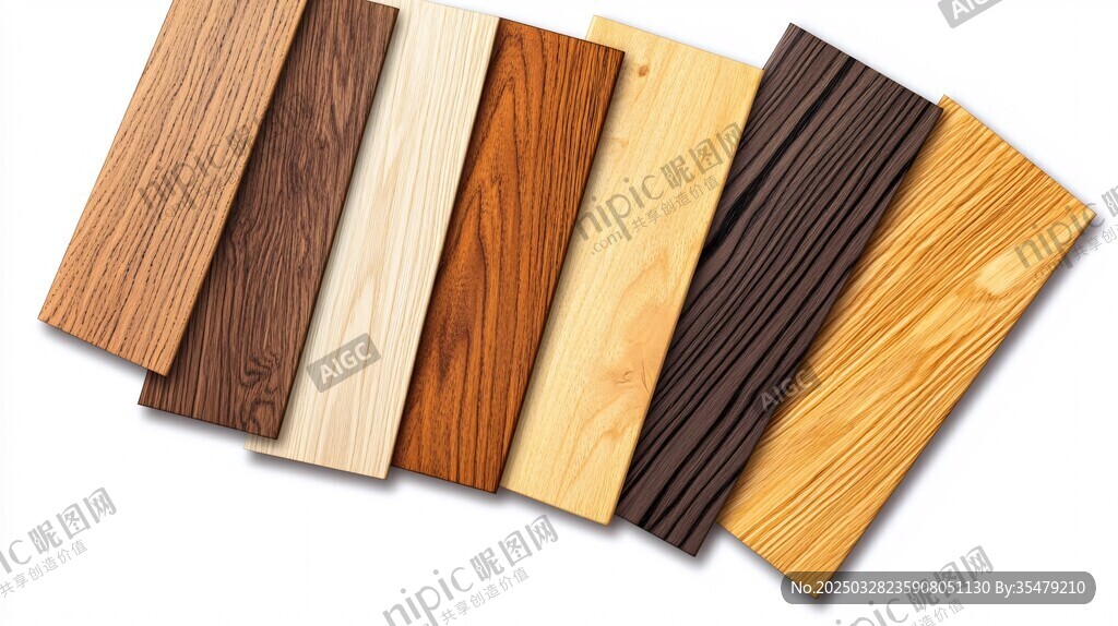 多样木纹板材展示