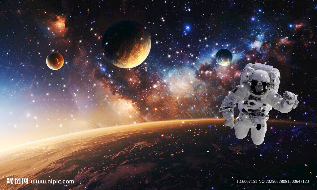 太空星球图片