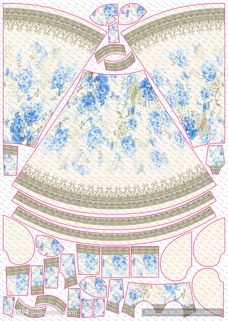 定位花