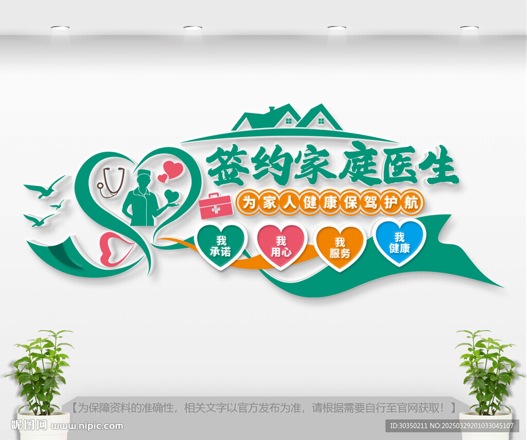 签约家庭医生文化墙