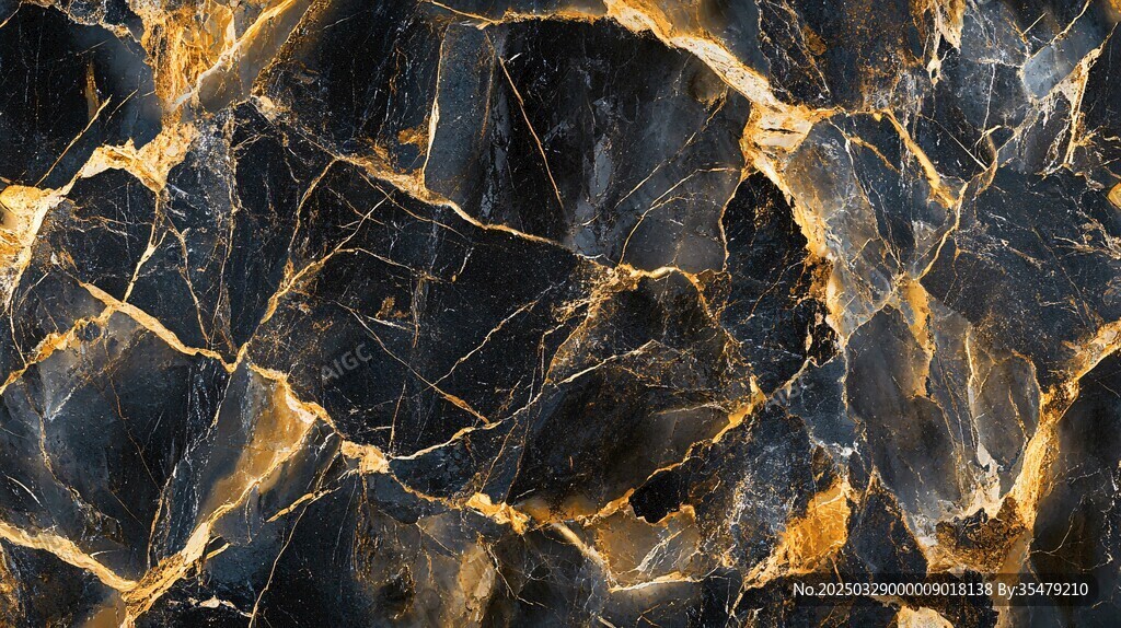 黑金大理石纹理图案