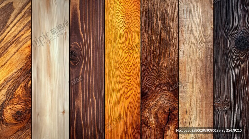 多样木纹木板纹理展示