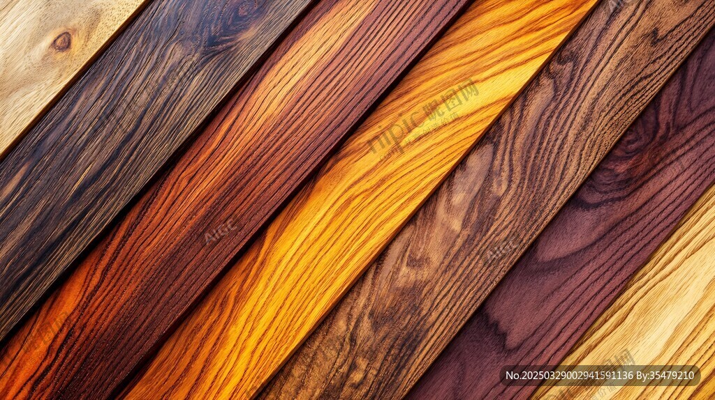 多样木纹板材展示