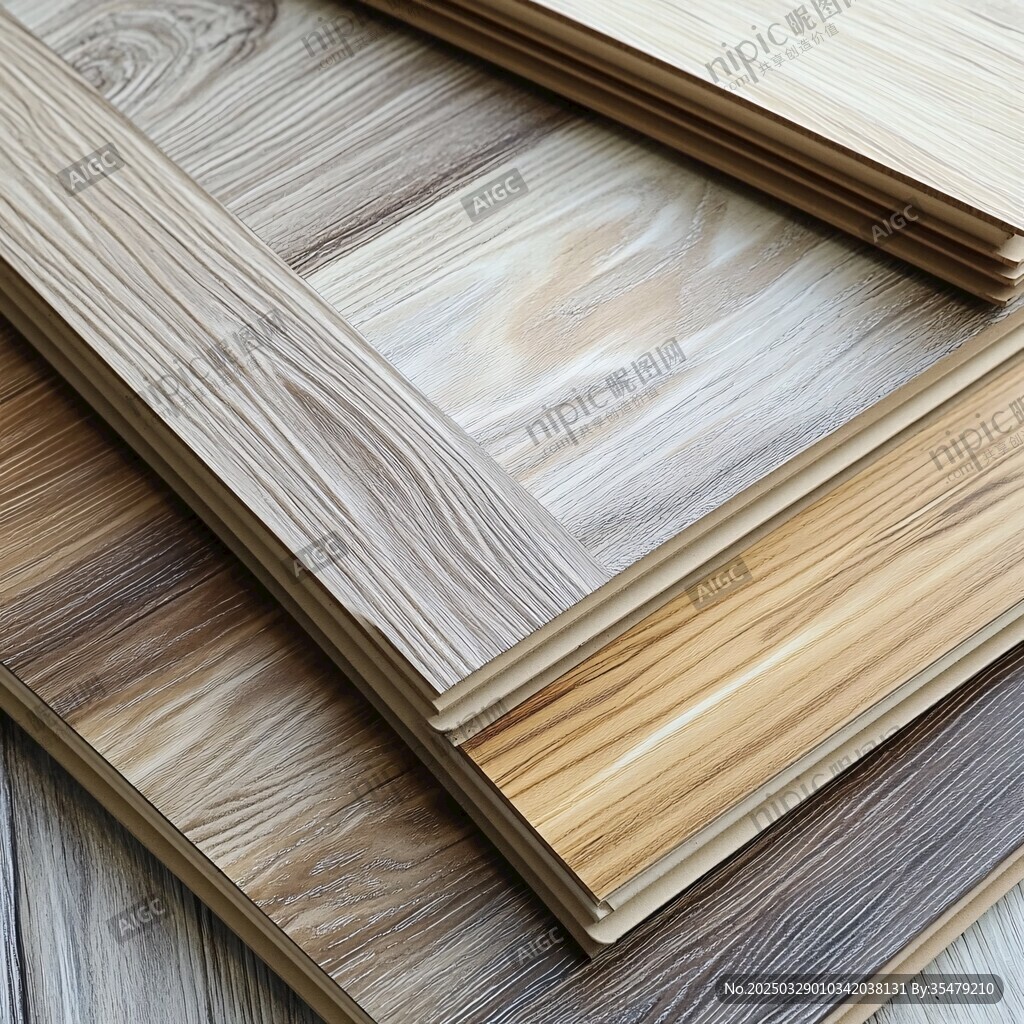 多样木纹板材展示