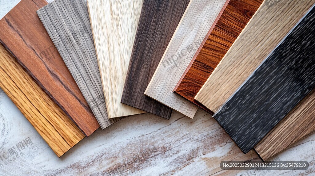 多样木纹板材展示