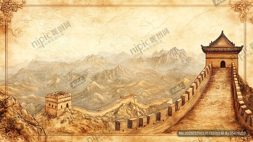 古韵长城 壮丽山河图景