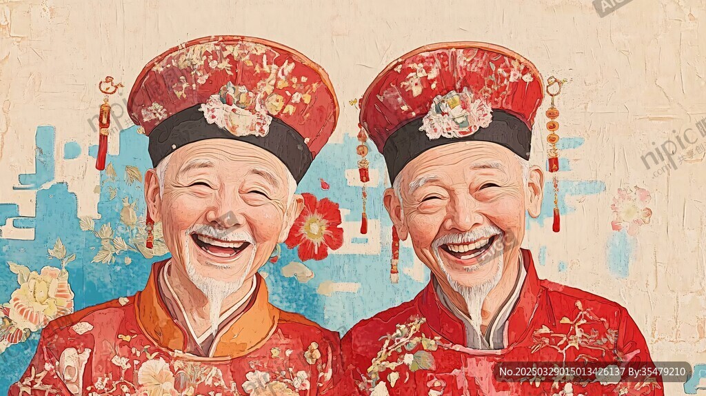 老来相伴的中式喜庆时刻