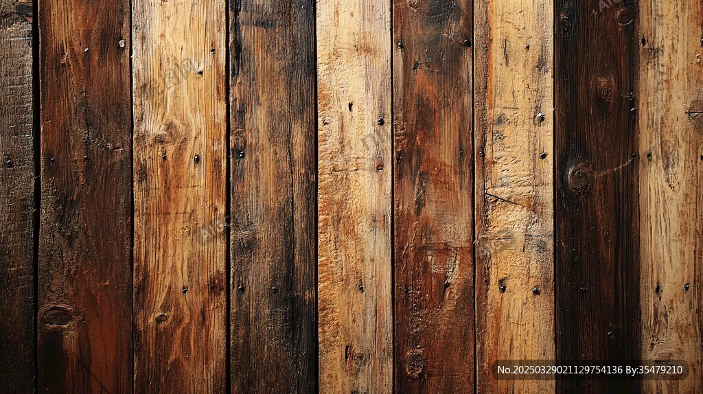 复古木质纹理墙面背景