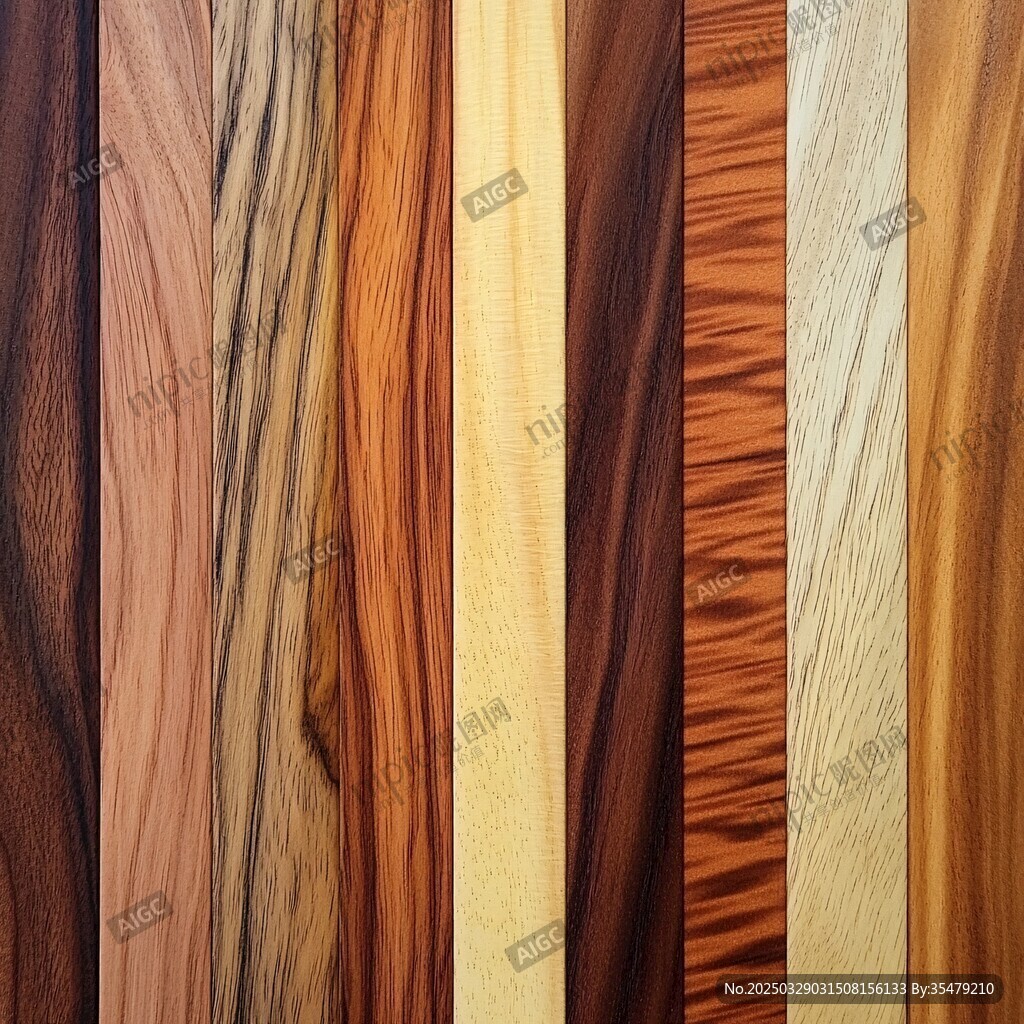 多样木材纹理展示