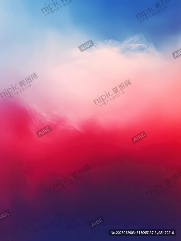 梦幻渐变天空美景