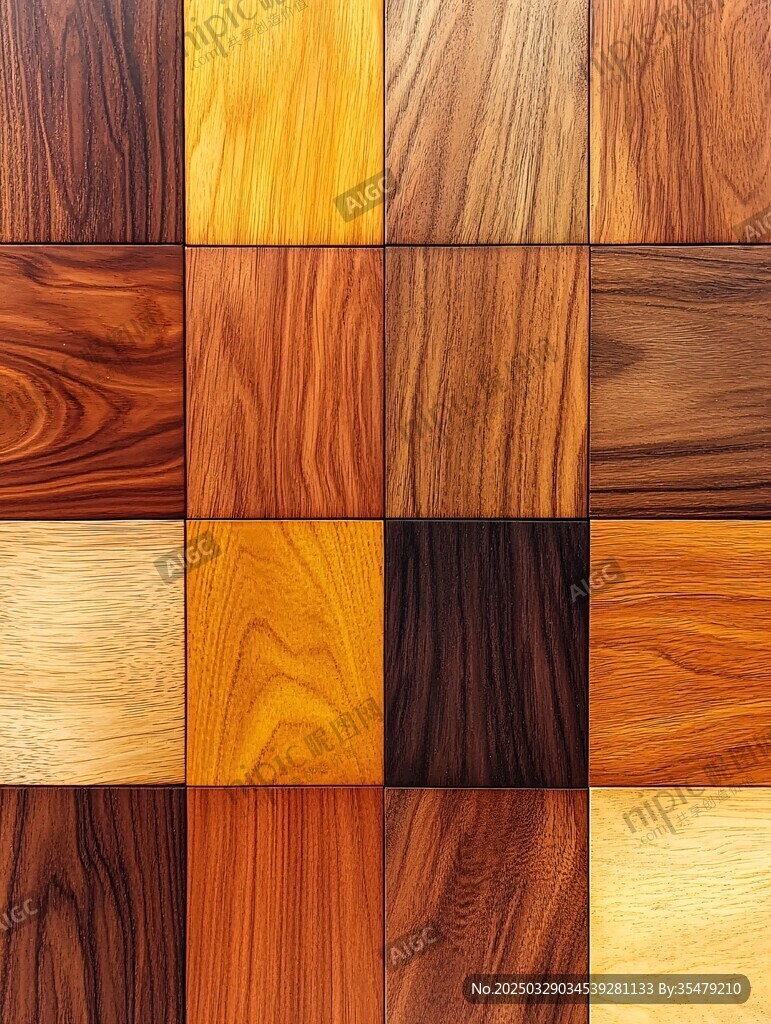 多样木纹拼接纹理展示