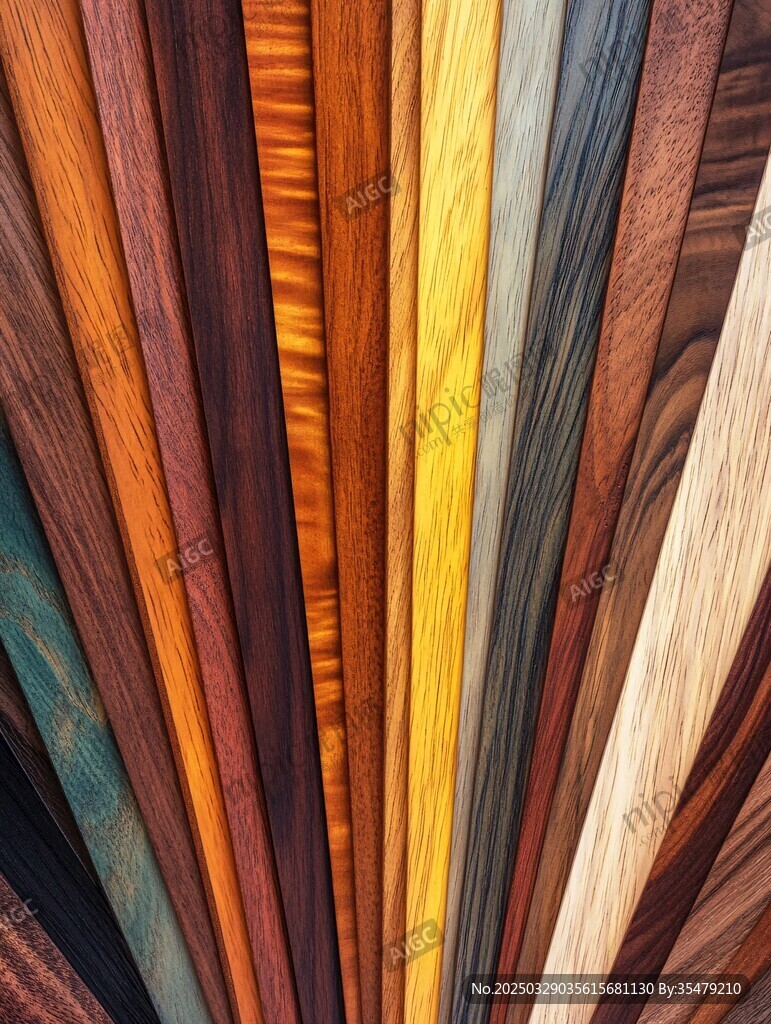 多样木材纹理展示