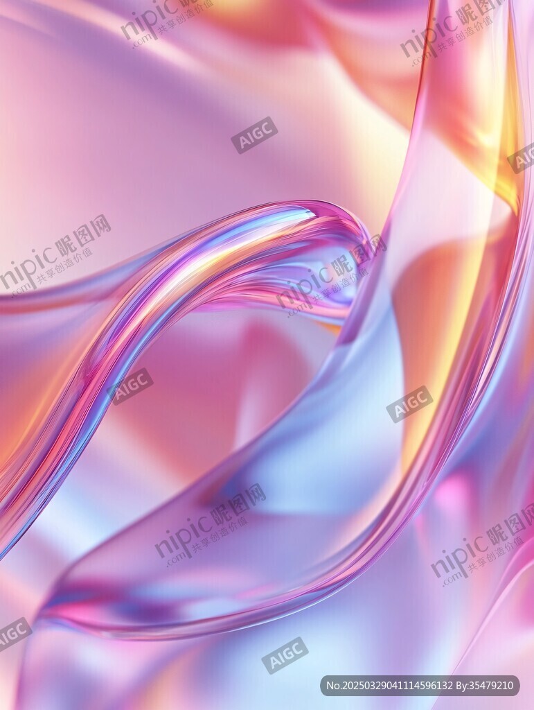 梦幻炫彩流体动态背景图