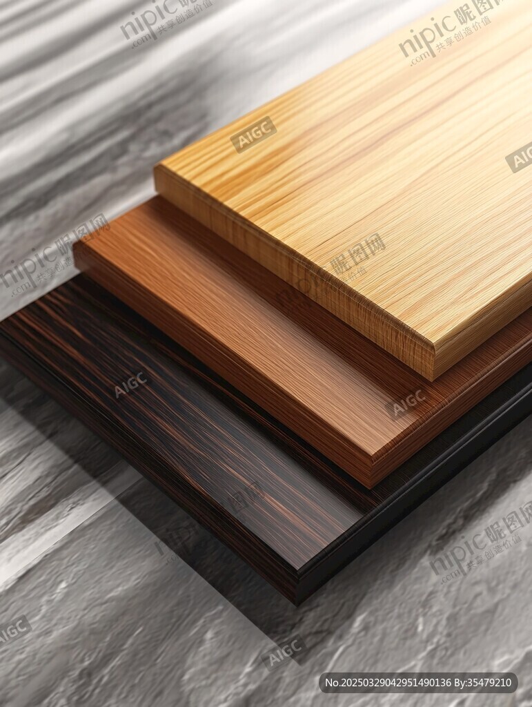 多样木纹板材展示