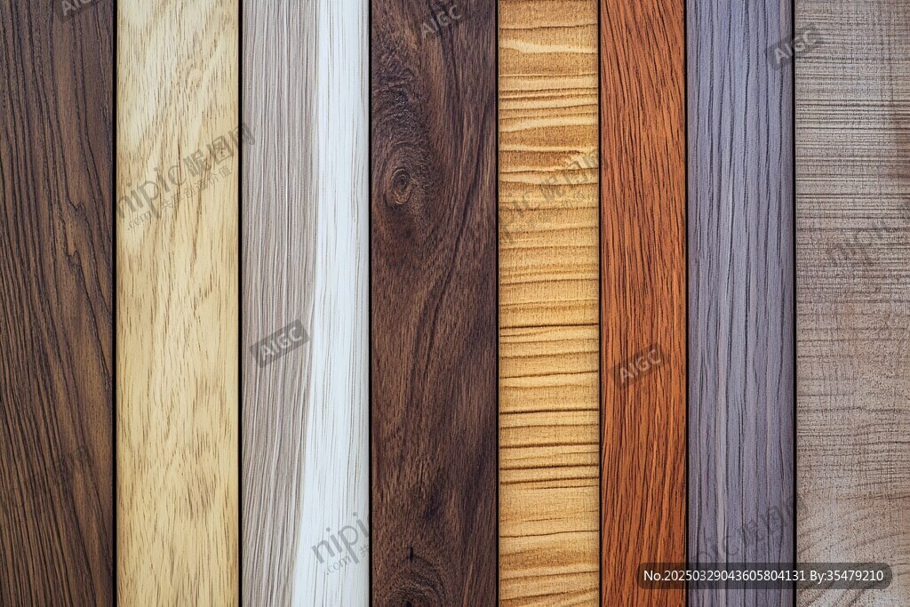 多样木纹板材展示