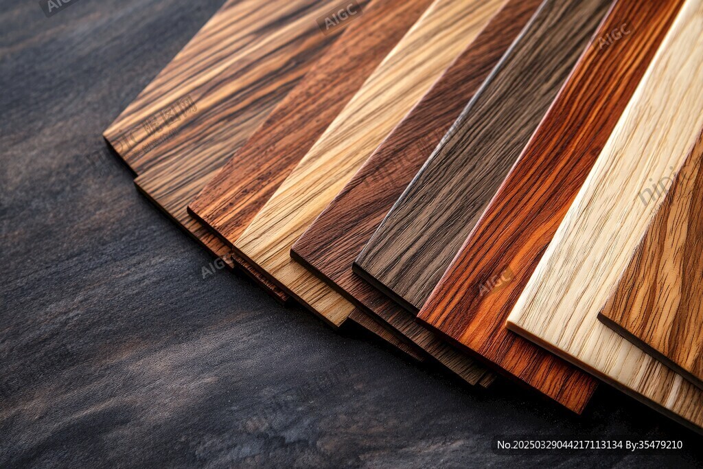 多样木纹板材展示