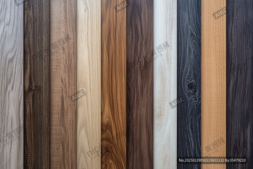 多样木纹板材展示