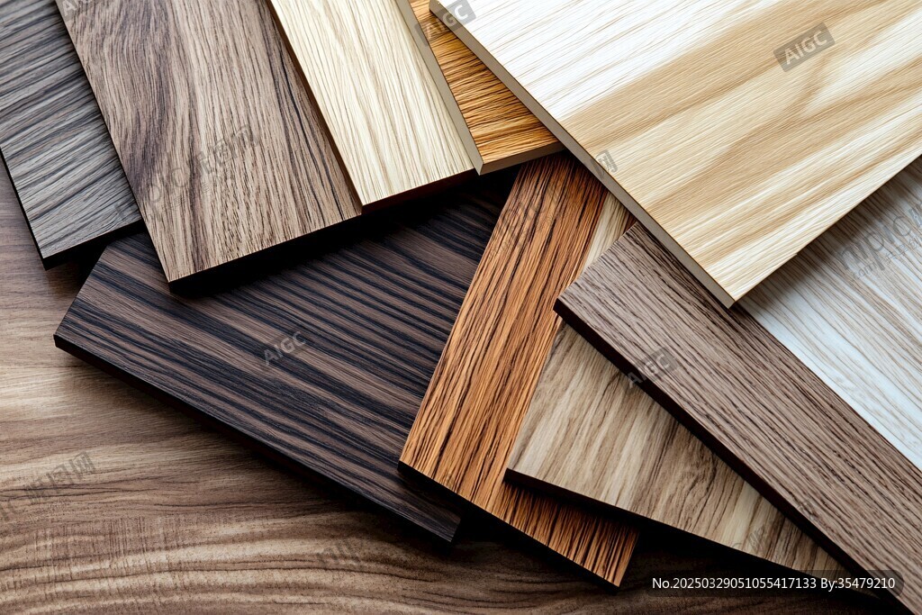 多样木纹板材展示
