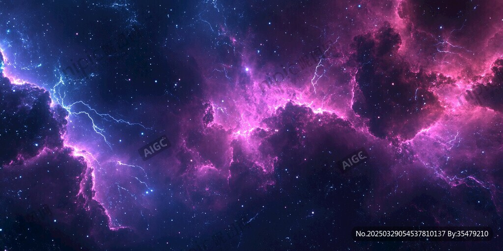 梦幻星云宇宙绚丽景象
