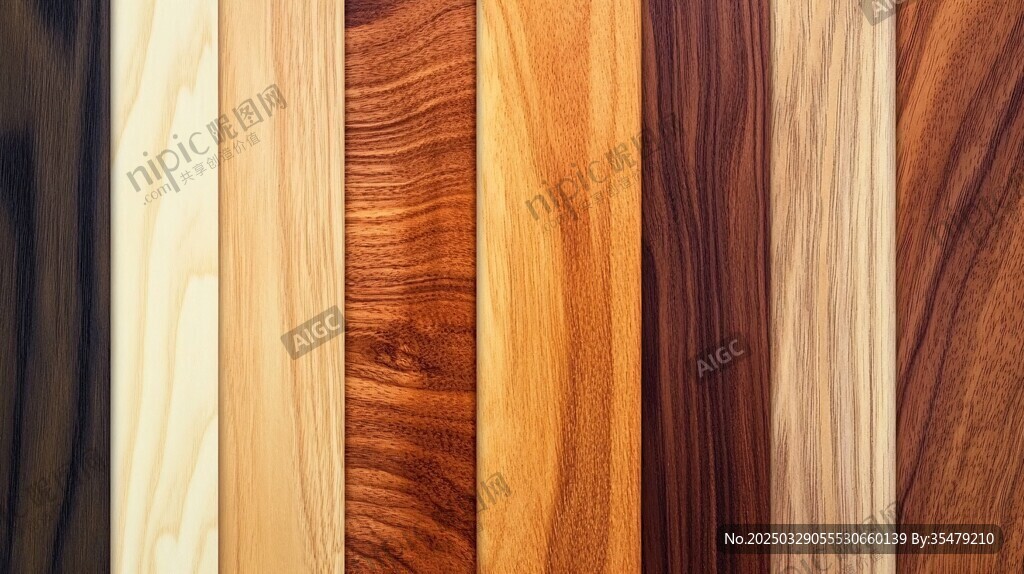 多样木材纹理展示