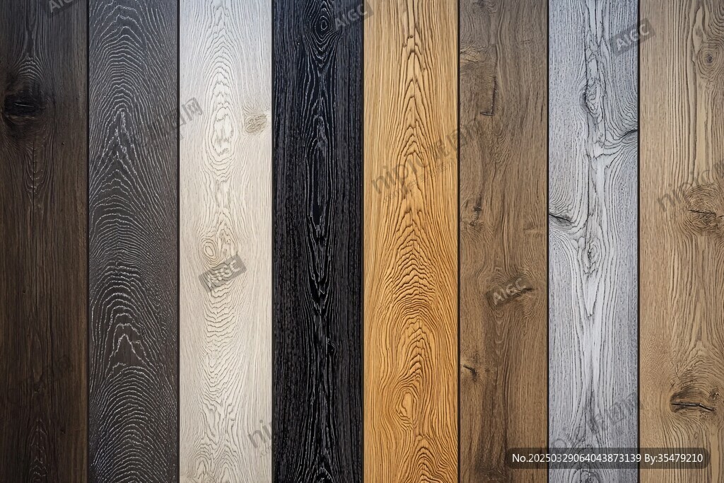 多样木纹地板展示