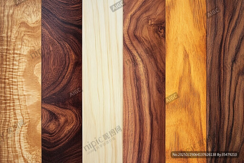 多样木纹展示