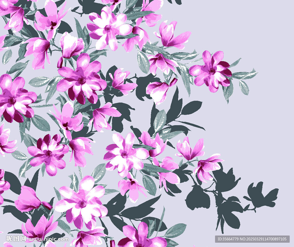 定位花