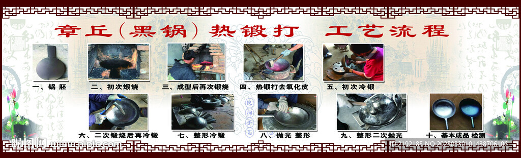 章丘铁锅热锻工艺流程