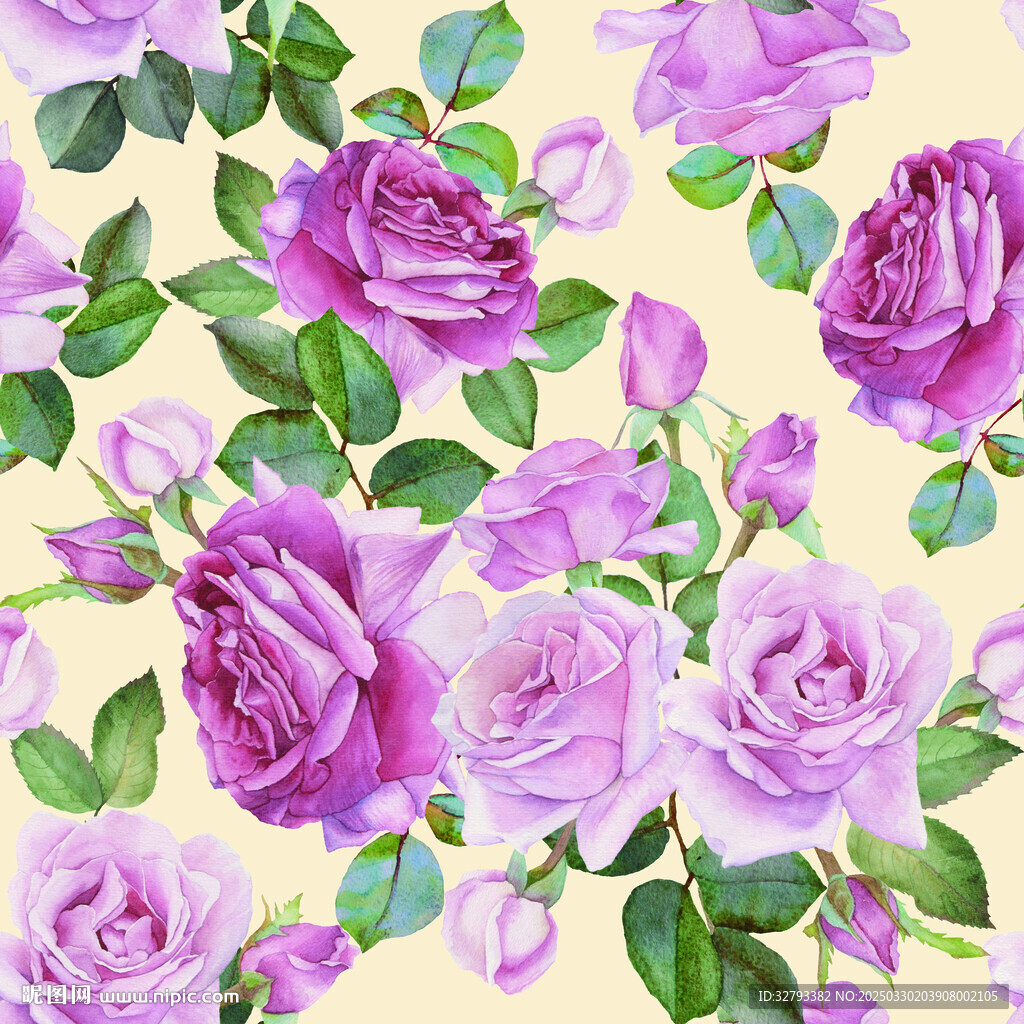 手绘花