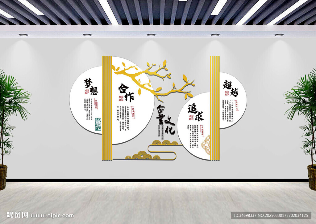 学校历程 文化墙