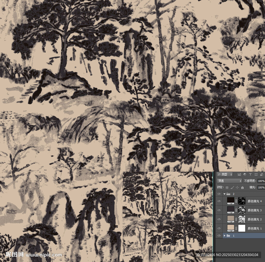 山水画