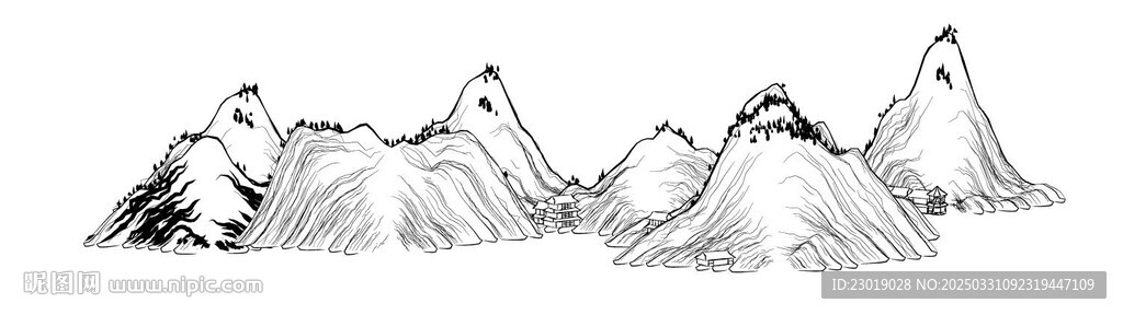 轻奢线条装饰画
