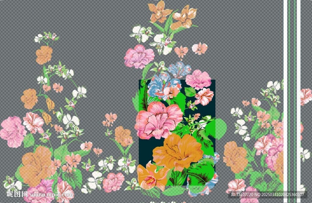定位花