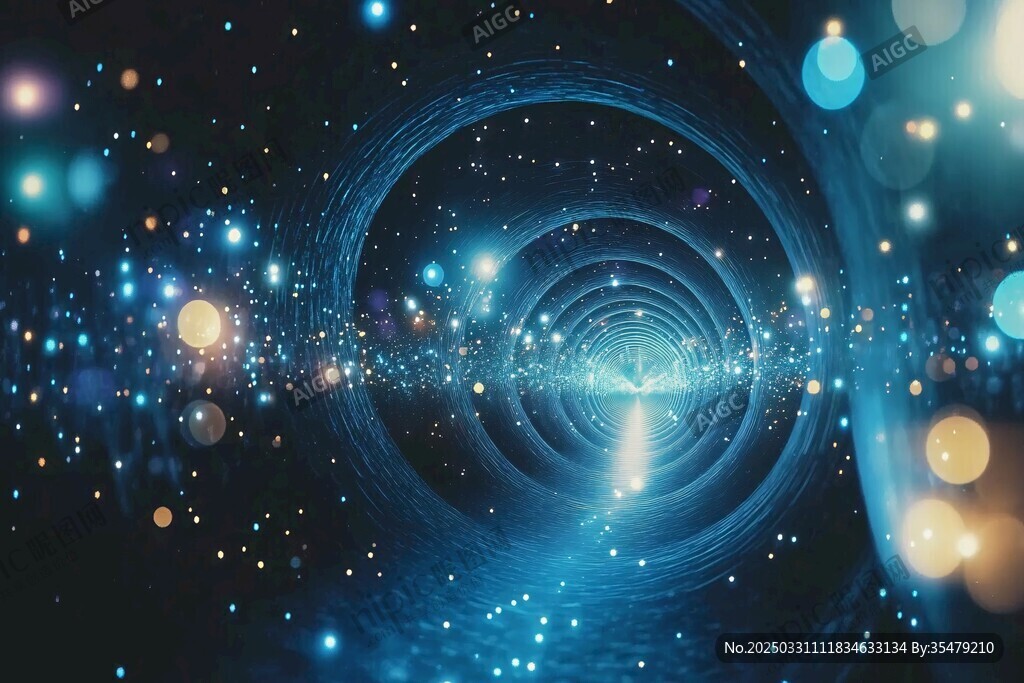 梦幻宇宙光效隧道