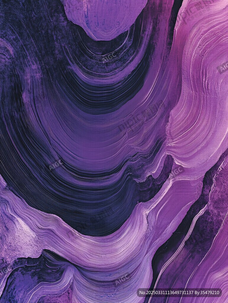梦幻紫色流体纹理图案
