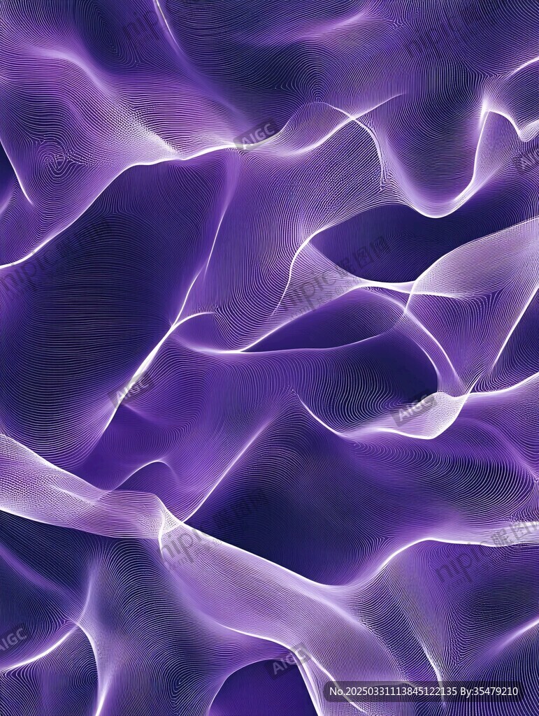 梦幻紫色流动抽象纹理