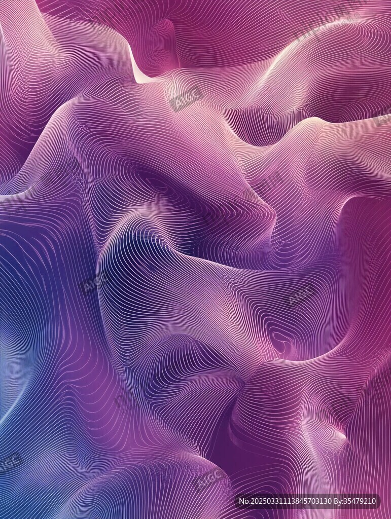 梦幻渐变流体纹理背景