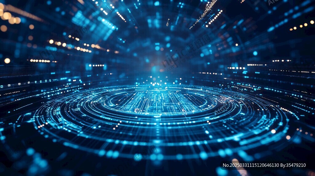 科技感数字空间视觉盛宴