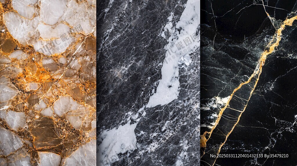 多样大理石纹理精美展示