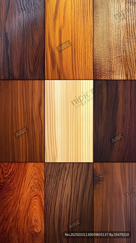 多样木纹展示