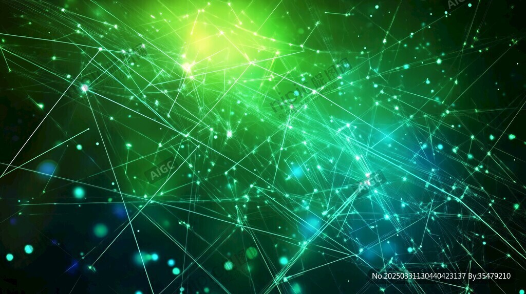 幻彩科技线条光影背景图
