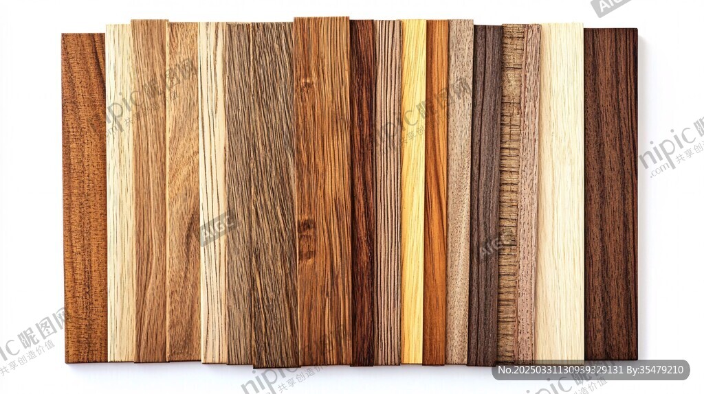 多样木纹板材展示