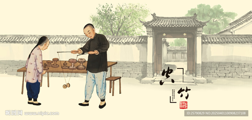 空竹扯铃