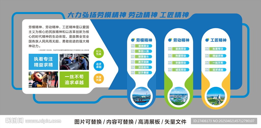 劳模精神 工匠精神 