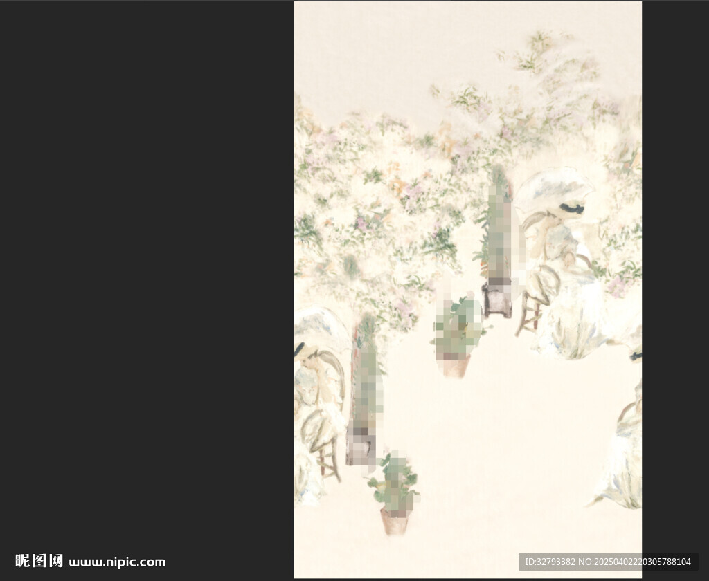 定位花